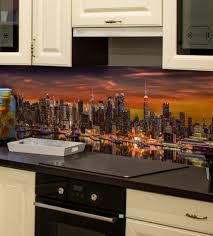 backsplash with 3d printed image  the