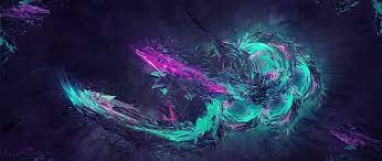 Teal Pink And Black Abstract Painting Ultra Wide Multi Colored Hd Wallpaper Galaxy Phone Wallpaper Black Abstract Abstract Painting