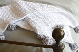 The Loft Pom Baby Blanket Mama In A Stitch