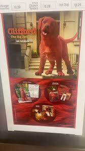 Criticisms of the dog's appearance have included complaints that he looks too much like a real dog. New Fast Food Promotion Gives First Look At Clifford The Big Red Dog