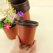 Mixc plant nursery pots with humidity dome 4 soft transparent plastic gardening pot planting containers cups planter small starter seed starting trays for seedling with 10pcs plant labels. Nursery Pots 20pcs Set Plastic Unbreakable Round Flower Pot Planter Home Garden Decor 9 X 8 X 6cm Small Flower Pot Buy At The Price Of 4 36 In Aliexpress Com Imall Com