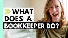 WHAT DOES A BOOKKEEPER DO? Job description - YouTube