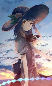 anime witch girl 東方 かわいい イラスト かわいい 女の子 イラスト