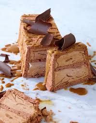 Schokoladen Parfait Mit Erdnuss Sauce Rezept Gefrorene Desserts Parfait Erdnusssauce