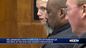 Mac Lewis found guilty of killing wife in front of her daughter in  Sellersburg