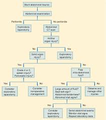 Splenic injury grades and nonoperative management. Imaging Modality And Management Of Hepatic Injury In The Trauma Setting