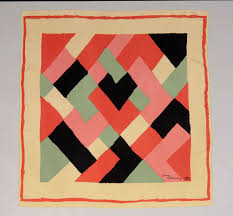 From Katy Kane An Artist As Well Textile Designer Sonia Delaunay Created This Scarf For London S Liberty Co In The 1960s Sonia Delaunay Delaunay Art