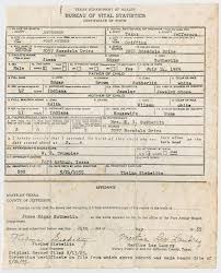 Processing begins when we have received your complete and correct application. Birth Certificate Of James Edgar Sutherlin The Portal To Texas History