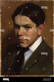 Retrato de Juan Belmonte novillero by Julio Romero de Torres Stock Photo
