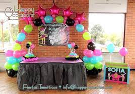 Just Dance Party Decoration Birthday Party Ideas Photo 1 Of 15 In 2021 Dance Party Decorations Dance Birthday Party Dance Party