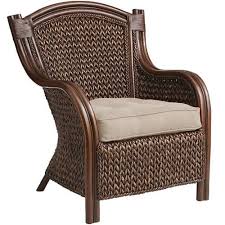 Rich Color And Texture Are Hallmarks Of Our Stately King Furniture This Armchair Is Crafted From Indonesian Ban Wicker Armchair Wicker Chairs Wicker Furniture