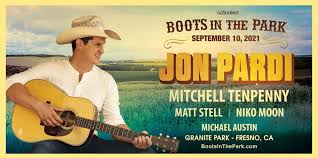 The former knows all about childhood hunger; Boots In The Park W Jon Pardi Mitchell Tenpenny Matt Stell Niko Moon Michael Austin
