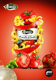 Pub Abouki Foods A L Occasion De La Celebration De Noel Une Tomate En Forme De Guirlandes Des Macaroni Pour Remplacer La Vision Du Sapin Food Vegetables Pub