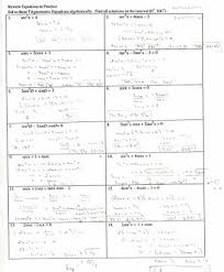 In mathematics, trigonometric identities are equalities that involve trigonometric functions and are true for every value of the occurring variables for which both sides of the equality are defined. Free Trig Worksheets