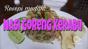 Bahan nasi:beras 1 1/2 pot. Resepi Mudah Nasi Goreng Kerabu Youtube