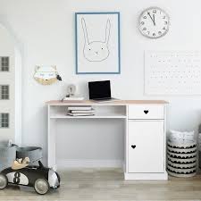 Malm bureau blanc 140×65 cm ikea. Bureau Enfant Cdiscount Maison
