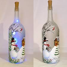 Vous souhaitez une décoration de table faite maison pour noel ? Christmas Bottles Bouteille De Vin Deco Noel Bouteilles De Vin De Noel