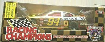 Check out our bill elliott nascar selection for the very best in unique or custom, handmade pieces from our shops. Nascar 50th Anniversary Gold Diecast 94 Bill Elliot Mcdonalds 1 24 Stock Car New For Sale Online