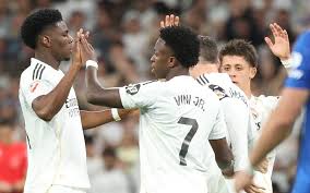 Vini Jr marca, Militão sente lesão, e Real Madrid vence em La Liga