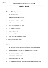 Pdf Correct The Mistakes Correct The Following Sentences Soekieb Hartanto Academia Edu