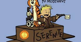Calvin And Hobbes As Mal And Jayne Calvin And Hobbes Geek Art Firefly