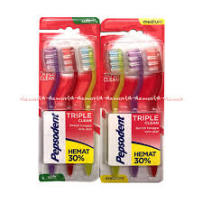Check spelling or type a new query. Pepsodent Triple Clean Sela Gigi Soft Isi 3 Pcs Sikat Gigi Dengan Bulu Sikat Bergelombang Shopee Indonesia