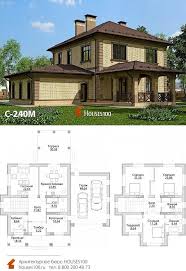 проекты домов с гаражом на 2 машины и сауной Pin Na Doske Doma