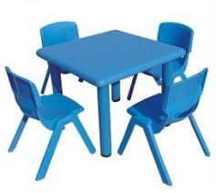 Kindergarten Plastic Square Table For Four Tables And Chairs Children Desk Study Can Lift The Color Kids Table And Chairs Square Tables Kids Chairs