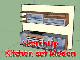 22) untuk anda dengan dapur yang mungil, anda tidak perlu memilih kitchen set dengan ukuran besar. Inspirasi 22 Kitchen Set Sketchup
