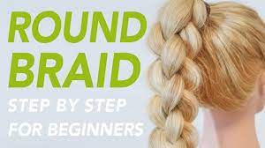Pin By Jacinta Gundrum On Hair 4 Strand Round Braid Braids Braided Hairstyles Tutorials