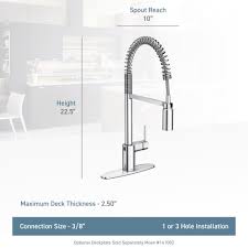 Think it's a smart move to go with the. Moen 5923ew Align 1 5 Gpm Single Hole Pull Down Kitchen Faucet With