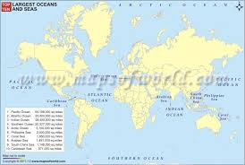Top Ten Largest Oceans And Seas Pacific Ocean Atlantic Ocean Indian Ocean Southern Ocean Arctic Ocean Philippine Largest Ocean Oceans Of The World Ocean