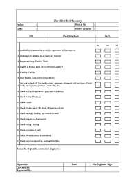 Furniture quality control checklist pdf. Brickwork Qc Checklist Pdf Brick Horticulture And Gardening