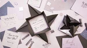 Take Your Wedding Invitations To The Next Level With Diy Origami Makeful Origami Wedding Wedding Invitation Envelopes Diy Wedding Invitation Envelopes