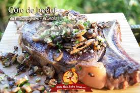 Cote De Boeuf Aux Champignons Plancha Boeuf Aux Champignons Cote De Boeuf Cuisine A La Plancha