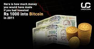 However, most investors got into bitcoin 2017 and ended up seeing a decrease in the value of their portfolio. Here Is How Much Money You Would Have Made If You Had Invested Rs 1000 Into Bitcoin In 2011 By Unocoin Unocoin S Blog