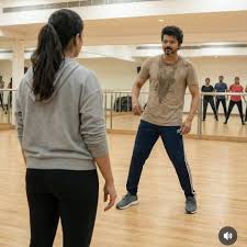 Jana Nayagan Dance Rehearsals 😍❣️ On Fire! 🔥 #AI_Pictures 💥 Sweat, energy & passion - every step count.