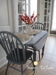 Drop Leaf Table Set In Custom Color Mix Of Safe Paint By Shangri La Lane Home Decor Ideas Decor Decorating D Drop Leaf Table Small Kitchen Tables Leaf Table