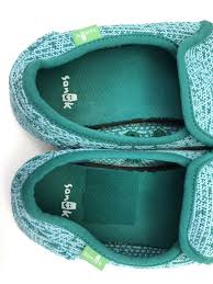 Maybe you would like to learn more about one of these? Sanuk Brook Knit Teal White Slip On Womens Shoe Siz Gem