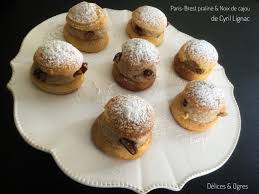 Paris Brest Praline Noix De Cajou De Cyril Lignac Delices Ogres Noix De Cajou Praline Noix