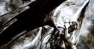 Dark And Light Fallen Angel Broken Wings Light In The Dark