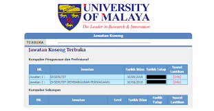 Rujukan dan contoh soalan exam. Jawatan Kosong Di Universiti Malaya Permohonan Dibuka Jobcari Com Jawatan Kosong Terkini