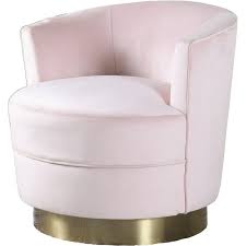 With its wingback design, the colla is equally ideal for reading a book on a lazy afternoon or simply watching a movie. Best Master Furniture Ava 18 Modern Velvet Swivel Accent Chair In Pink Gold 633