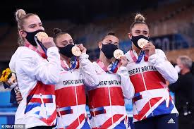 Gadirova twins live with coach. Tokyo Olympics Team Gb Secure Their First Women S Team Gymnastics Medal In 93 Years With Bronze Daily Mail Online