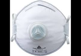 Masque respiratoire jetable coque P1 avec Delta Plus M1100VC