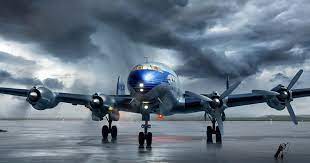 Pan Am Lockheed Constellation Painting By Ron Cole Lockheed Aircraft Constellations