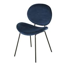 Https Medias Maisonsdumonde Com Image Upload Q Auto F Auto W 1000 Img Chaise En Velours Bleu Et Metal Noir 1000 8 32 197 Velours Bleu Chaise Metal Metal Noir