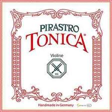 Details About Pirastro Tonica Violin String Set 4 4 Size Medium E String Silvery Steel