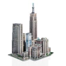 The new york 3d jigsaw puzzle by puzz3d. Midtown West Wrebbit 3d Puzzle