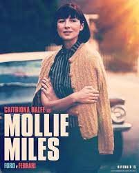 Historical records matching mollie s miles. Here Is A New Promo Poster Of Caitriona Balfe As Mollie Miles In Ford V Ferrari Source Caitriona Balfe Caitriona Balfe Outlander Ferrari